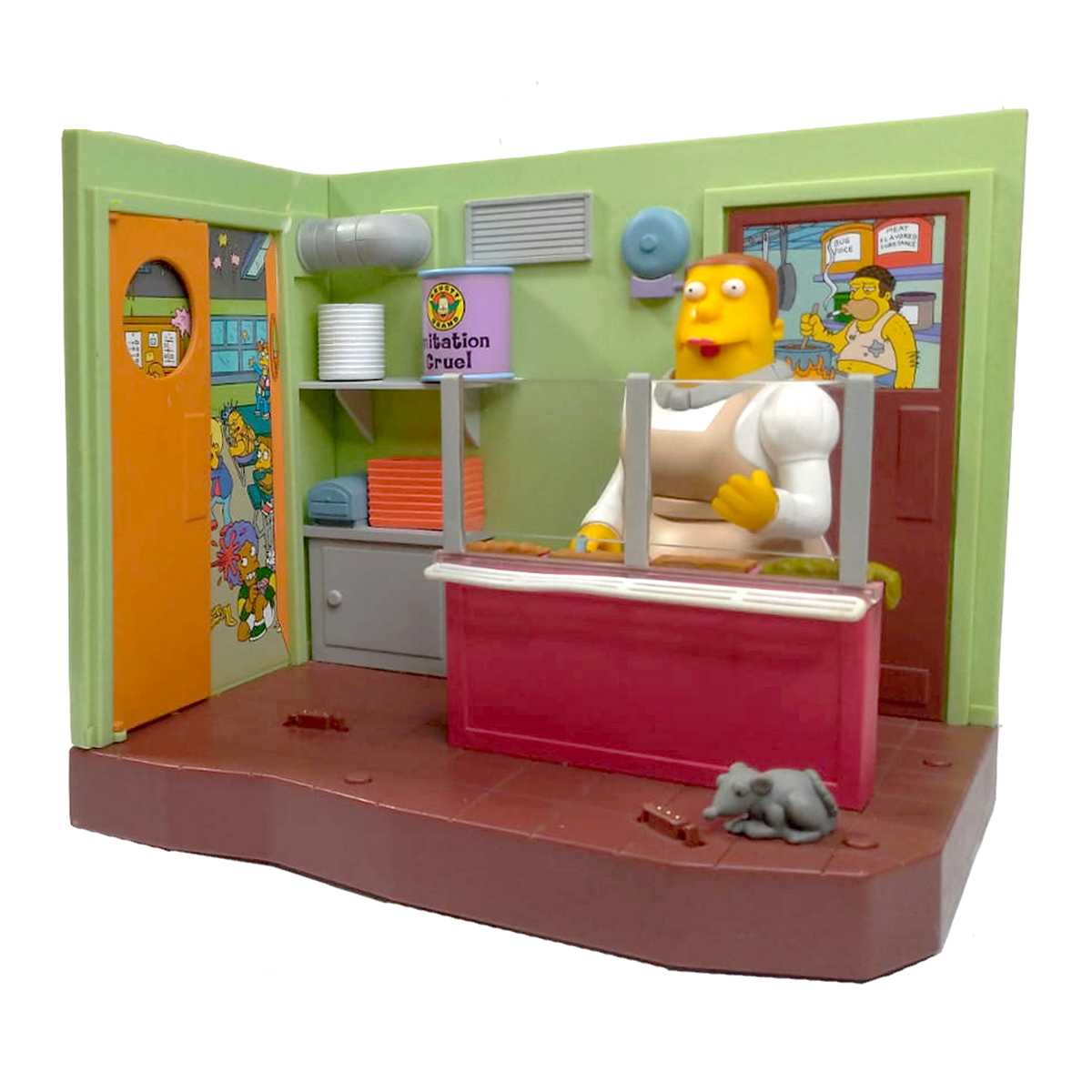 Cenário da Cafeteria The Simpsons - Lady Doris (Aberto) SEM CAIXA
