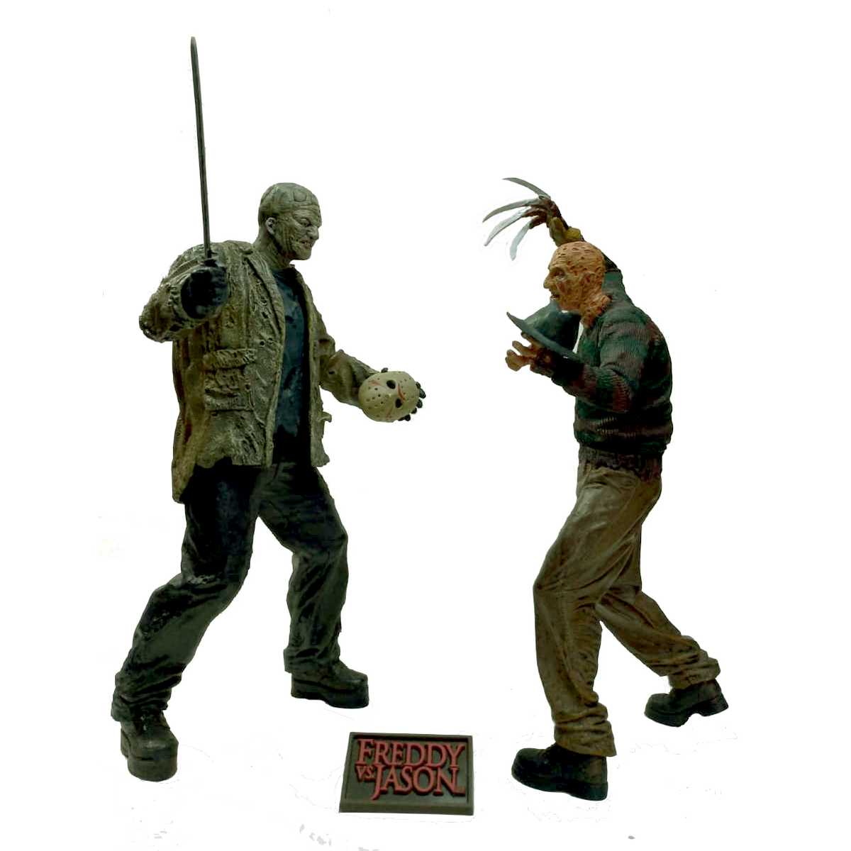 Freddy Vs Jason Deluxe Box Set Neca Action Figures (Aberto) SEM CAIXA