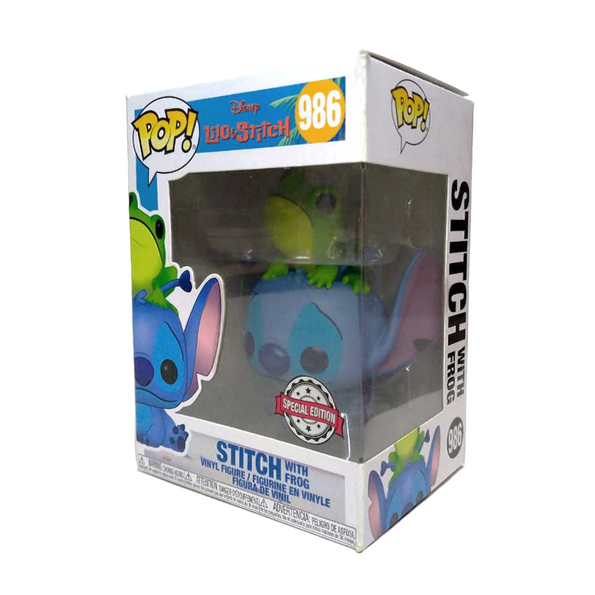 Funko Pop! Disney Lilo e Stitch with Frog vinyl figure número 986