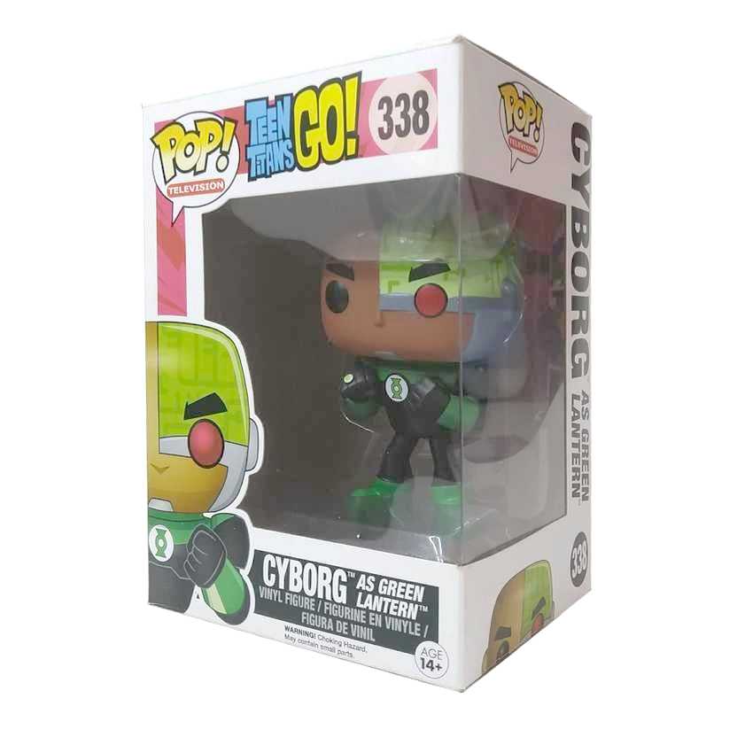 Desenho Animado Teen Titans Go Ravena E Cyborg Figura Pop