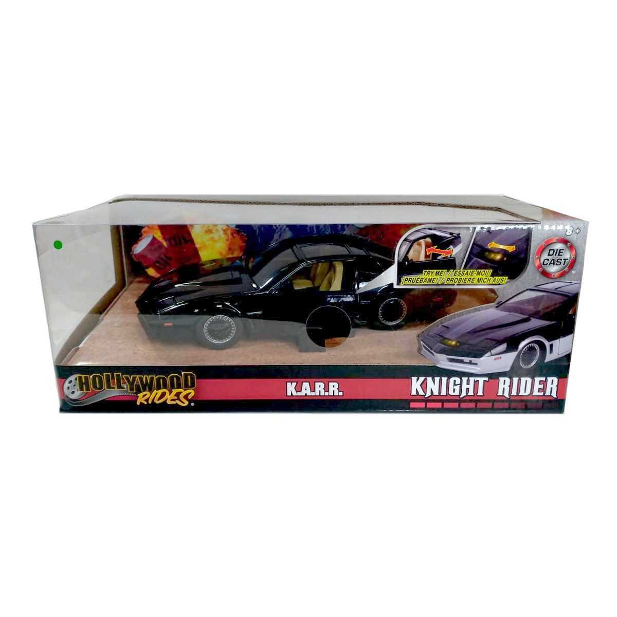 Super Máquina Knight Rider KITT com luz e pintura personalizada Jada escala 1/24=21cm