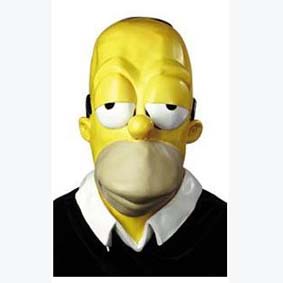 Máscara do Homer 