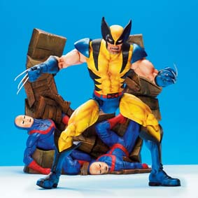 Wolverine Marvel Legends (aberto)