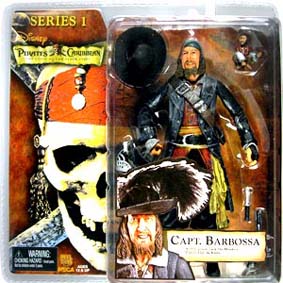 Captain Barbossa (Piratas do Caribe série 1)