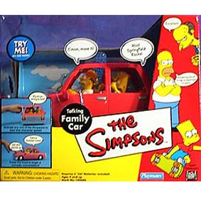 Carro dos Simpsons (Talking Family Car) com várias frases