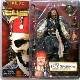 Captain Jack Sparrow (Piratas do Caribe série 2) Johnny Depp