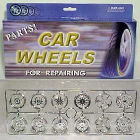 Conjunto de rodas com pneus (6 conj.)