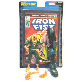 Iron Fist com a pç do Apocalypse M. L. 12 (aberto)