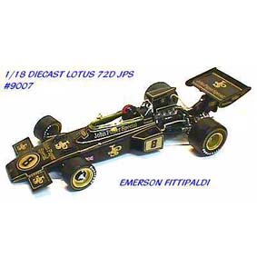 Lotus 72D JPS Emerson Fittipaldi (1972)