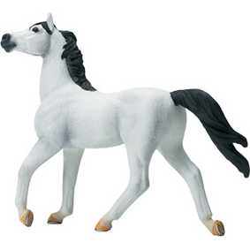 KOMBIUDA Modelo Cavalo Branco Quarto De Milha Esculturas De Cavalos  Brinquedo Animal Selvagem Estátua De Cavalo Realista Jogo De Cavalo Figura  Animal Da Floresta Mini Pvc Filho Definir