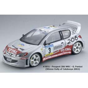 Peugeot 206 WRC Winner Rally Catalunya (2002) 