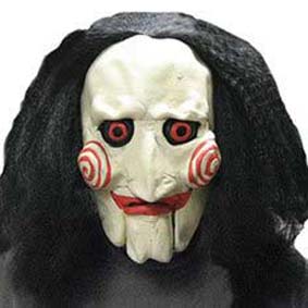 Jogos Mortais SAW Bonecos de Terror Billy e Jigsaw - Arte em Miniaturas