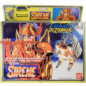 Bonecos Cavaleiros do Zodíaco Bandai anos 80 Siren Sorrento Sirene  