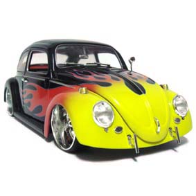 1963 Volkswagen VW Beetle (Fusca) escala 1/18