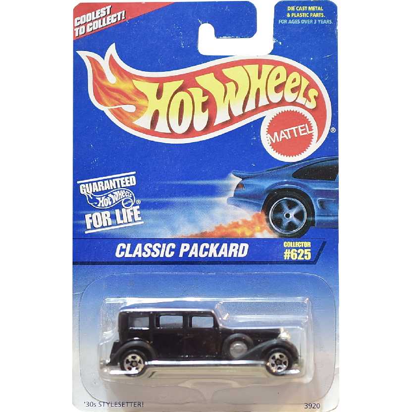 1996 Hot Wheels Classic Packard Collector #625 escala 1/64 3920
