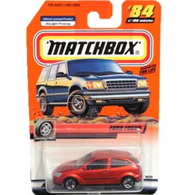 1999 Matchbox Ford Focus #84 96379-0910 series 17