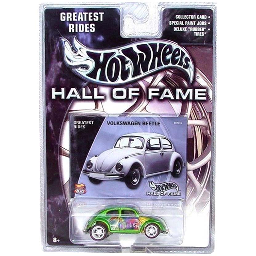 2002 Hot Wheels Hall of Fame Volkswagen Beetle (VW Fusca) Greatest rides