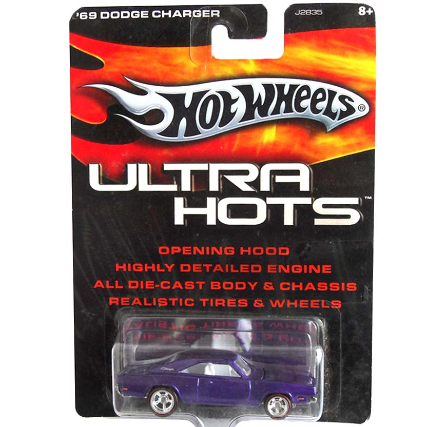 2006 Hot Wheels Ultra Hots 69 Dodge Charger J2835