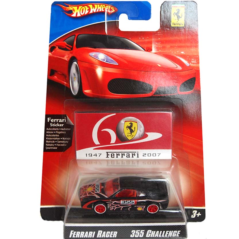 2007 Hot Wheels Ferrari Racer 355 Challenge 7/24 ( 60 anos ) L9691 M4722