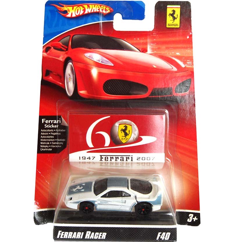 2007 Hot Wheels Ferrari Racer F40 23/24 ( 60 anos ) M3682 M4738