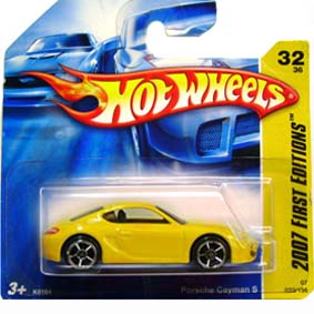 2007 Hot Wheels Porsche Cayman S K6164 series 32/36 032/156