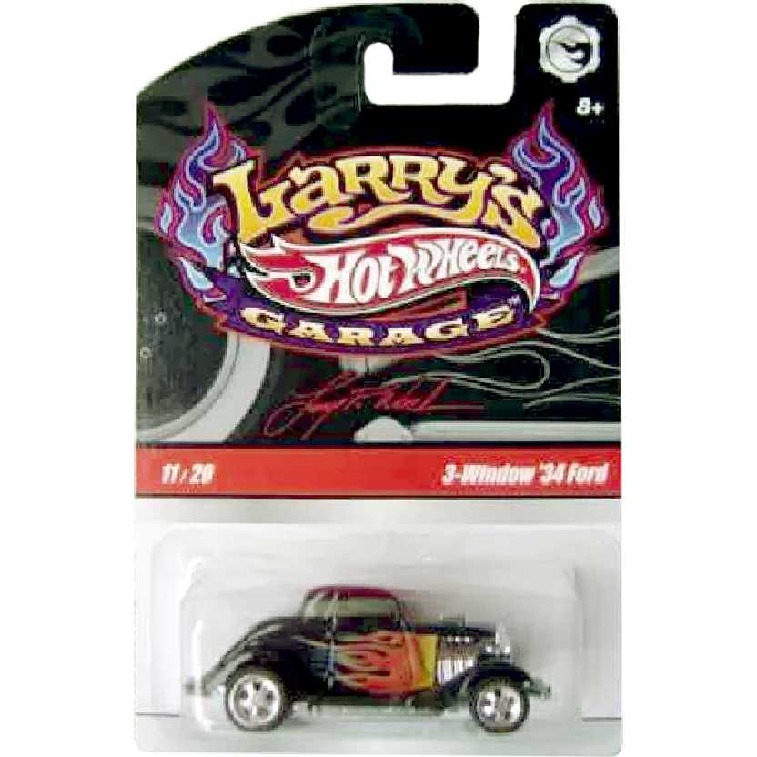 2009 Hot Wheels Larrys Garage 3 Window 34 Ford series 11/20 N9055 escala 1/64
