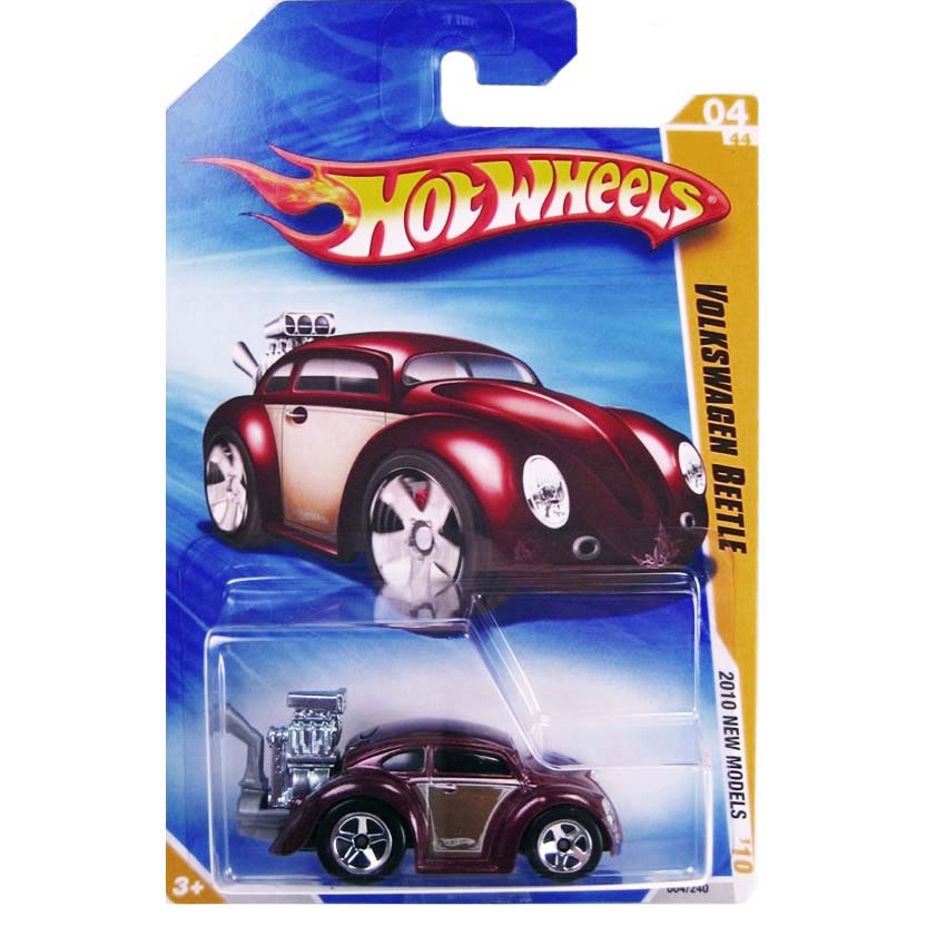 2010 Hot Wheels Volkswagen Beetle Fusca R0919 series 04/52 004/214
