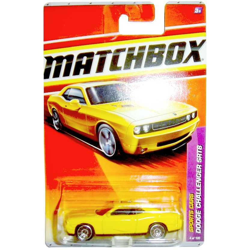 2011 Matchbox Dodge Challenger SRT8 escala 1/64 sports cars 4 of 100 T8913