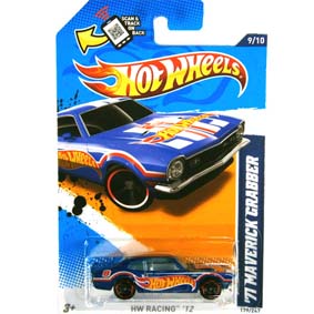 2012 Hot Wheels 71 Maverick Grabber (1971) V5483 series 9/10 179/247