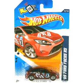 2012 Hot Wheels Super Treasure Hunt Superized 09 Ford Focus RS V5382 9/10 129/247