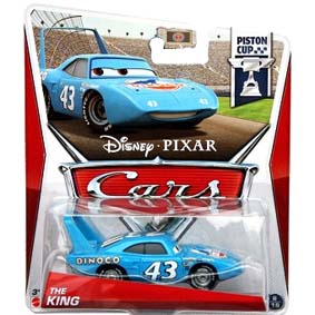 2013 Disney Pixar Cars Retro PC Piston Cup 8/18 The King