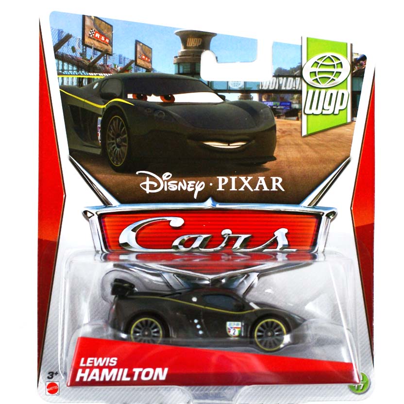 2013 Disney Pixar Cars Retro WGP World Grand Prix Lewis Hamilton 11/17