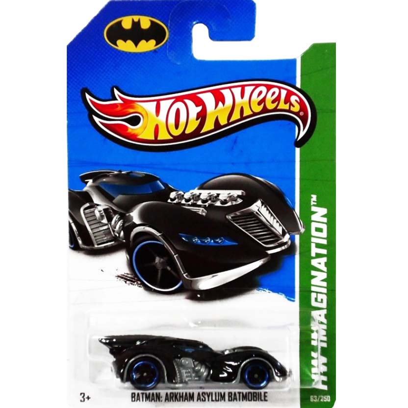 2013 Hot Wheels Batman: Arkham Asylum Batmobile X1711 série 63/250 Batmóvel