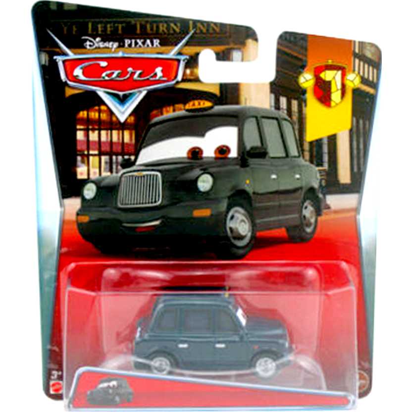 2015 Disney Pixar Cars Chauncy Fares Ye Left Turn Inn 1/7 - London Taxi Mattel escala 1/55