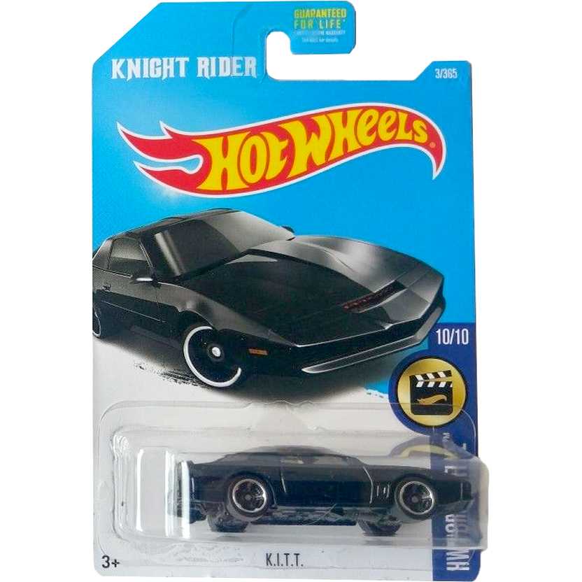 2017 Hot Wheels Knight Rider (Super Máquina) K.I.T.T. series 3/385 DTX38 escala 1/64