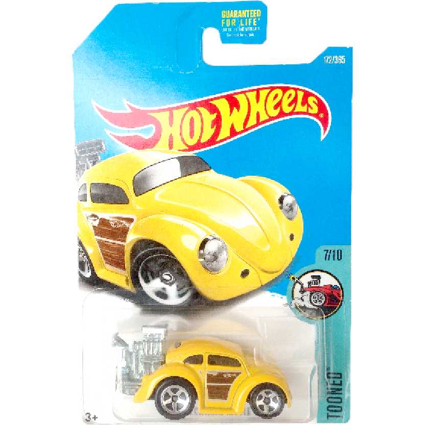 2017 Hot Wheels Volkswagen Beetle (Fusca) Tooned series 7/10 172/365 DVB38 escala 1/64