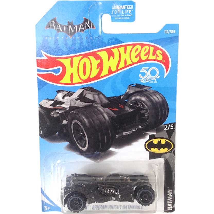2018 Hot Wheels Batman Arkham Knight Batmobile 2/5 112/365 FJX31 escala 1/64