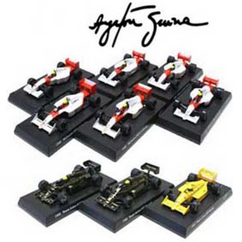 9 Fórmula 1 F1 : Kyosho Ayrton Senna Collection (2013) escala 1/64