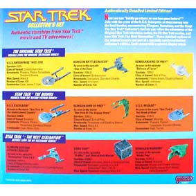 9 naves Star Trek com base
