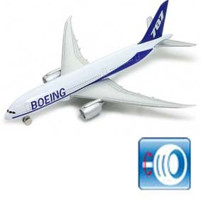 Avião Boeing 787 (similar American Air Lines / Gol)