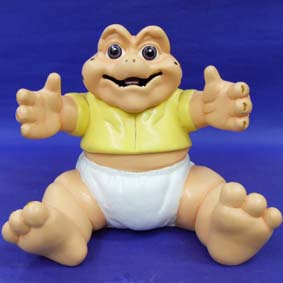 Boneco Antigo Baby Família Dinossauro - No Estado