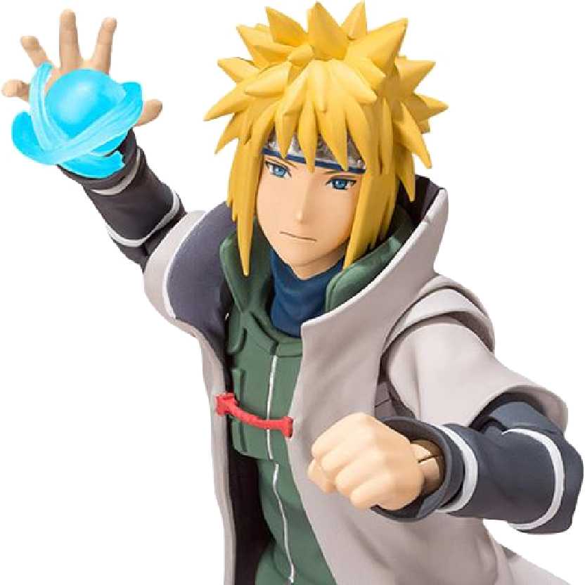 Boneco Minato Hokage Naruto Shippuden Figura Miniatura 17cm