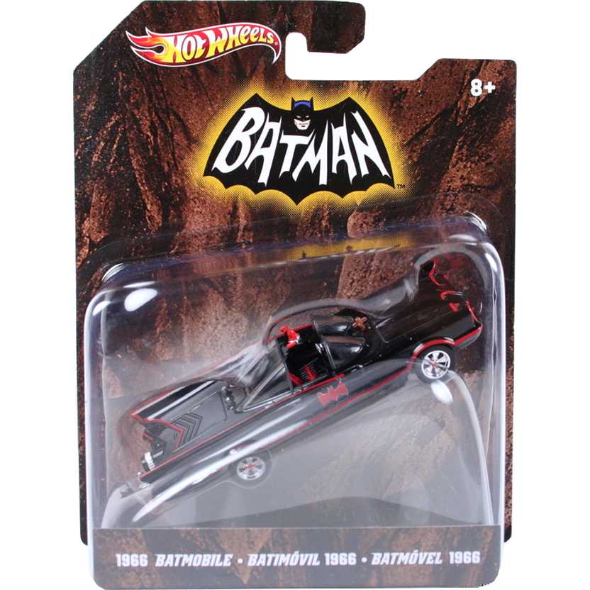 Carro Hot Wheels 1:50 Batman Classic Tv Series Batmobile