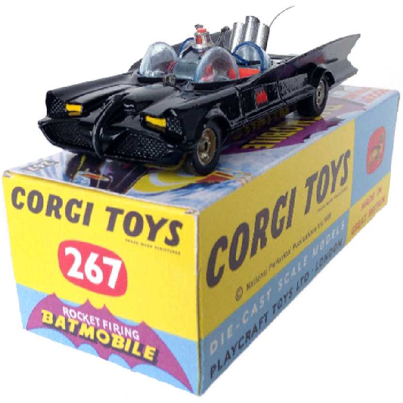 Batmobile Corgi Toys Vintage – Batman, DC Comics, Métal, état Collection