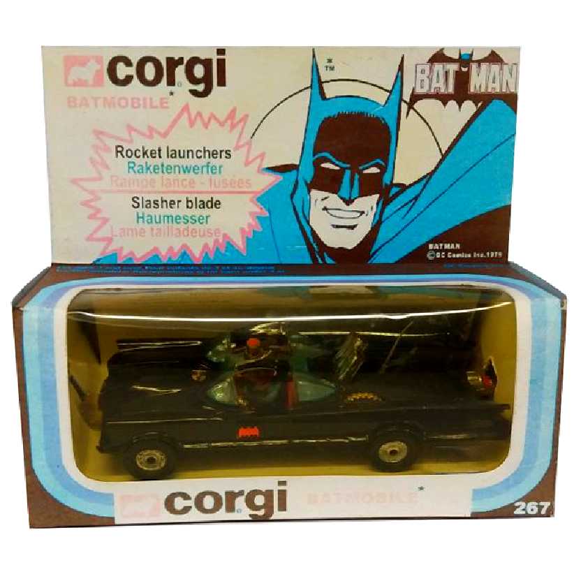 Batmobile Tv series Batmovel (1966) Raro marca Corgi Toys
