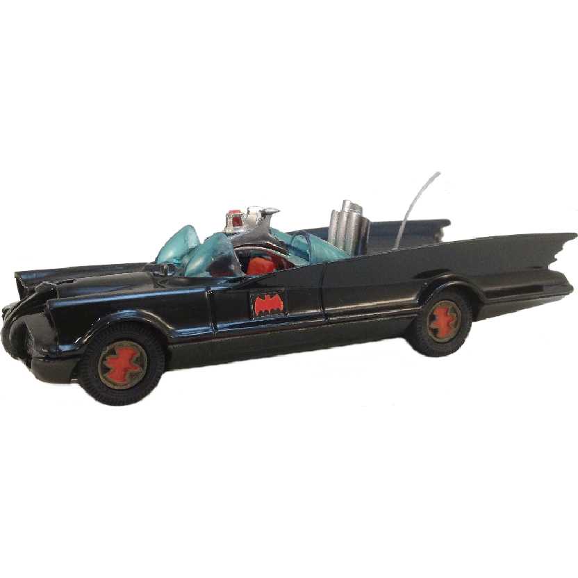 Batmóvel antigo da Corgi Toys (Batmobile) com logo na roda Raro