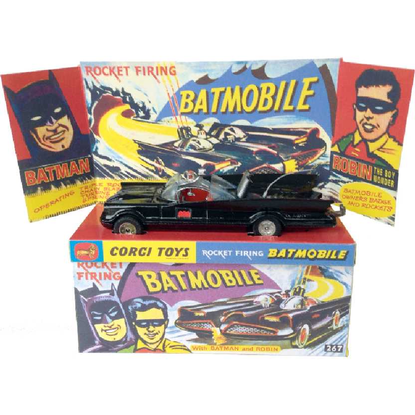 Batmóvel Corgi Toys (1966) Batmobile Corgi escala 1/43