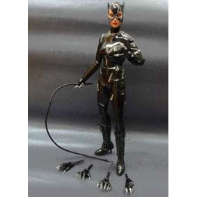 Boneca da Mulher Gato (Michelle Pfeiffer) Batman Return Cat Woman Action Figure