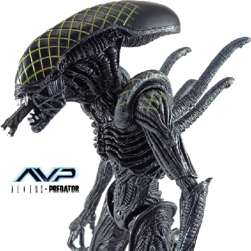 Boneco colecionável Grid Alien: Alien Vs. Predator Neca series 7 action figures