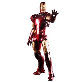 Boneco do Homem de Ferro (Iron Man Battle Damaged Mark III ) Hot Toys